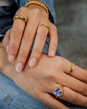 DOME PAVE STAR RING - Image 4