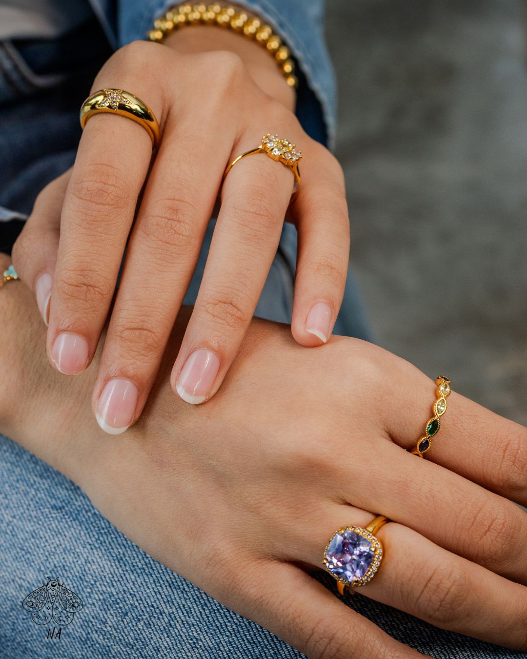 DOME PAVE STAR RING - Image 4