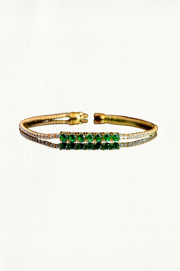 EMERALD TENNIS BRACELET