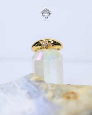 DOME PAVE STAR RING - Image 2
