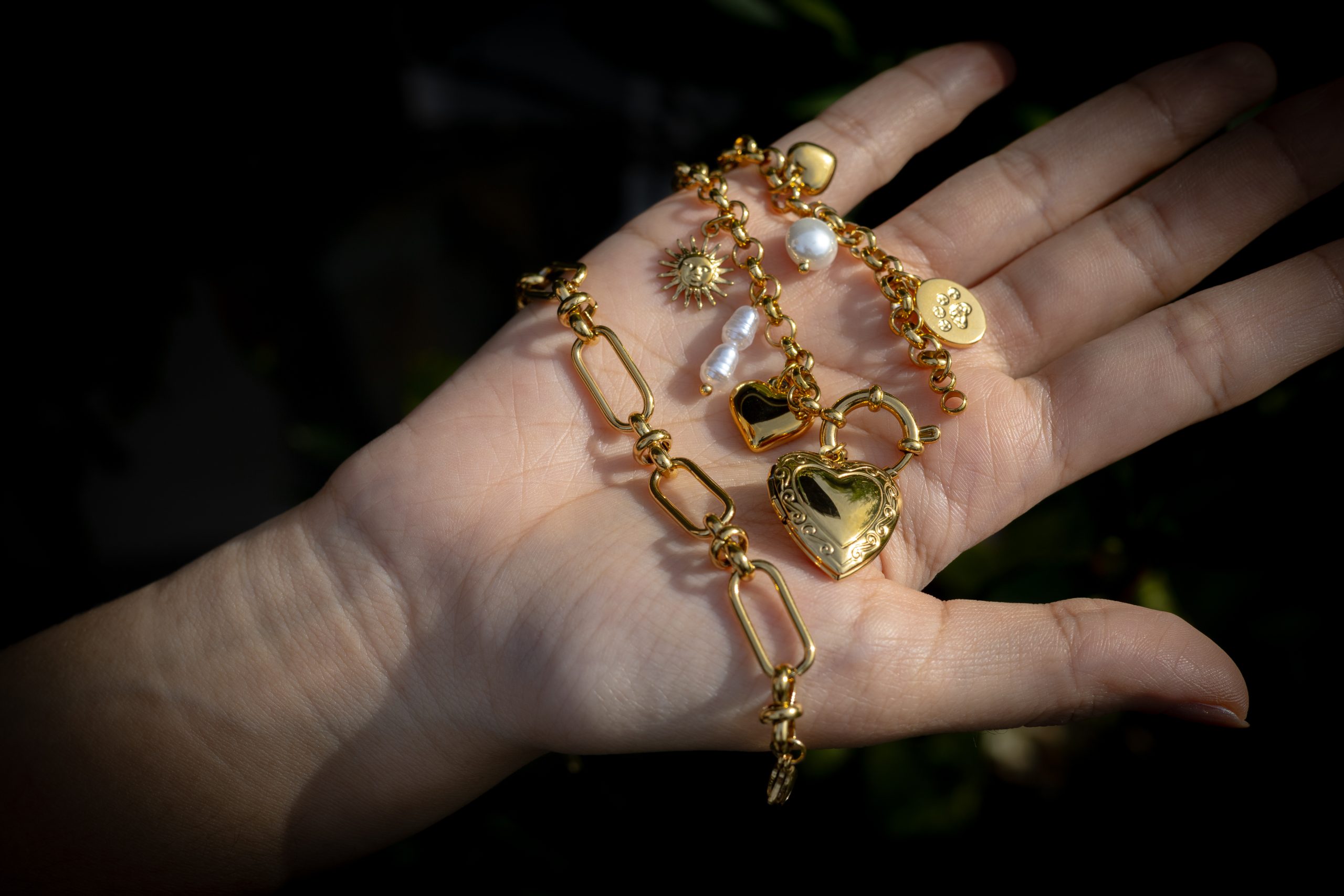 SOUTHWESTERN LOCKET CHARM BRACELET - Image 3