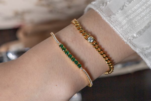 EMERALD TENNIS BRACELET