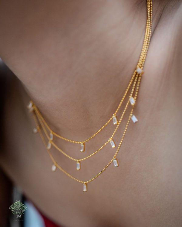 BAGUETTES SHAKER NECKLACE