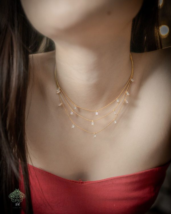BAGUETTES SHAKER NECKLACE