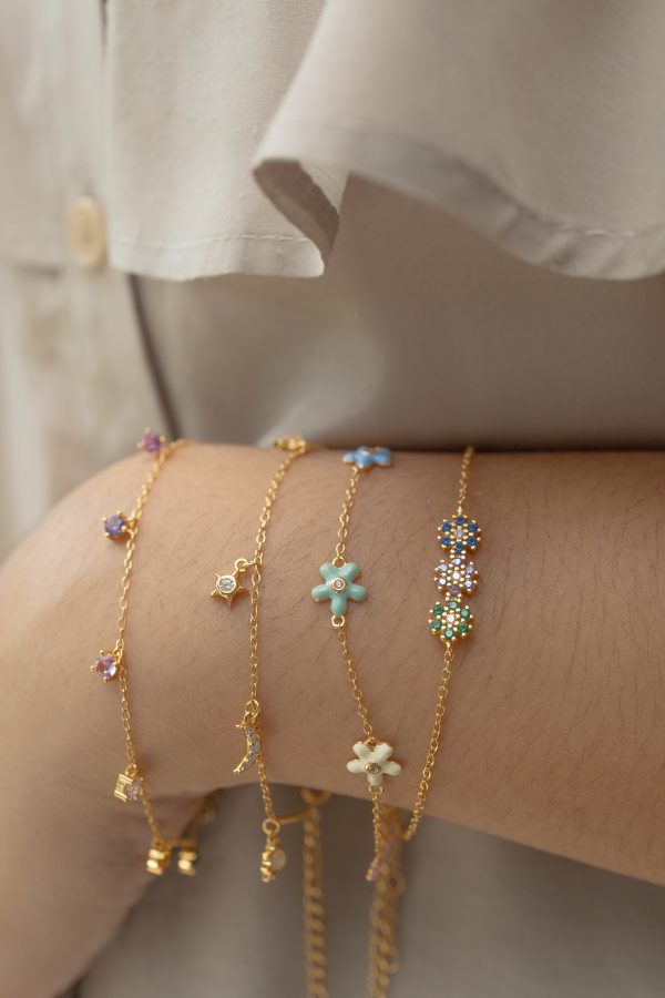 DANCING GEM RAINBOW BRACELET