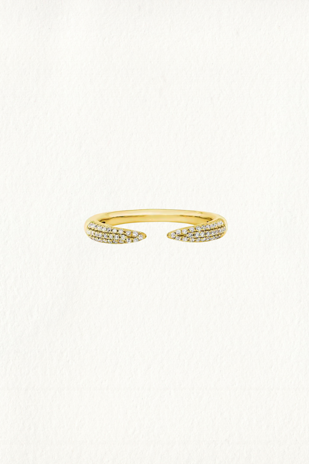 PAVE OPEN CLAW RING - Image 1