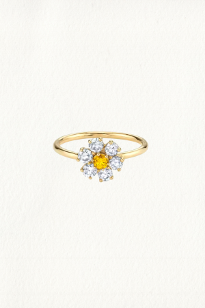 SPARKLING DAISY RING - Image 1