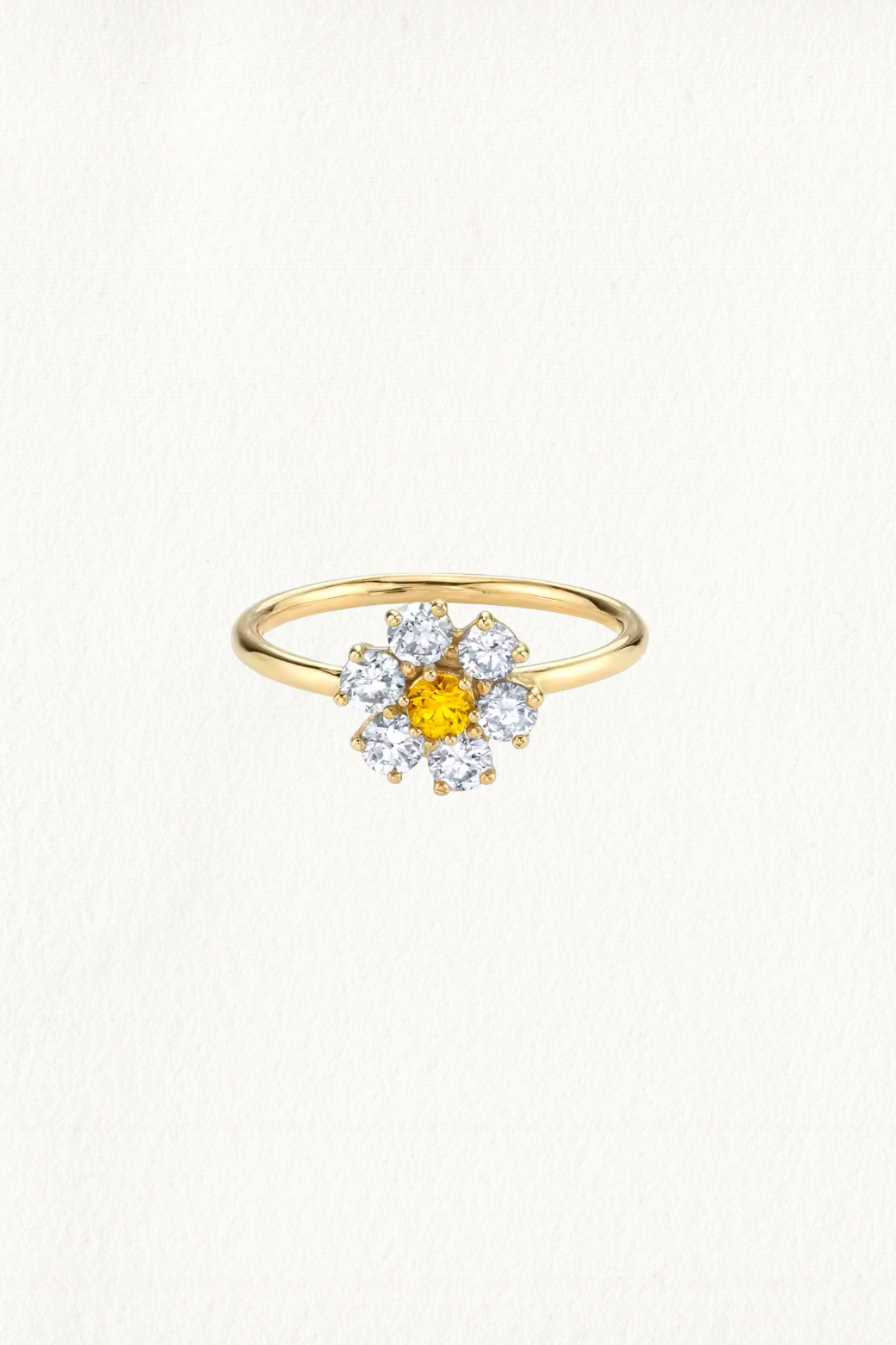 SPARKLING DAISY RING - Image 1