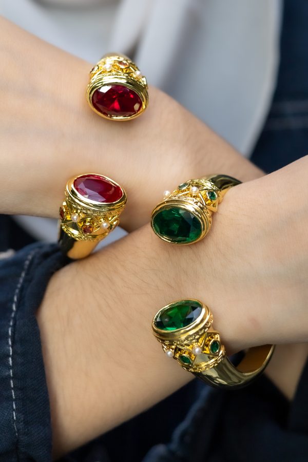 RUBY CUFF BRACELET