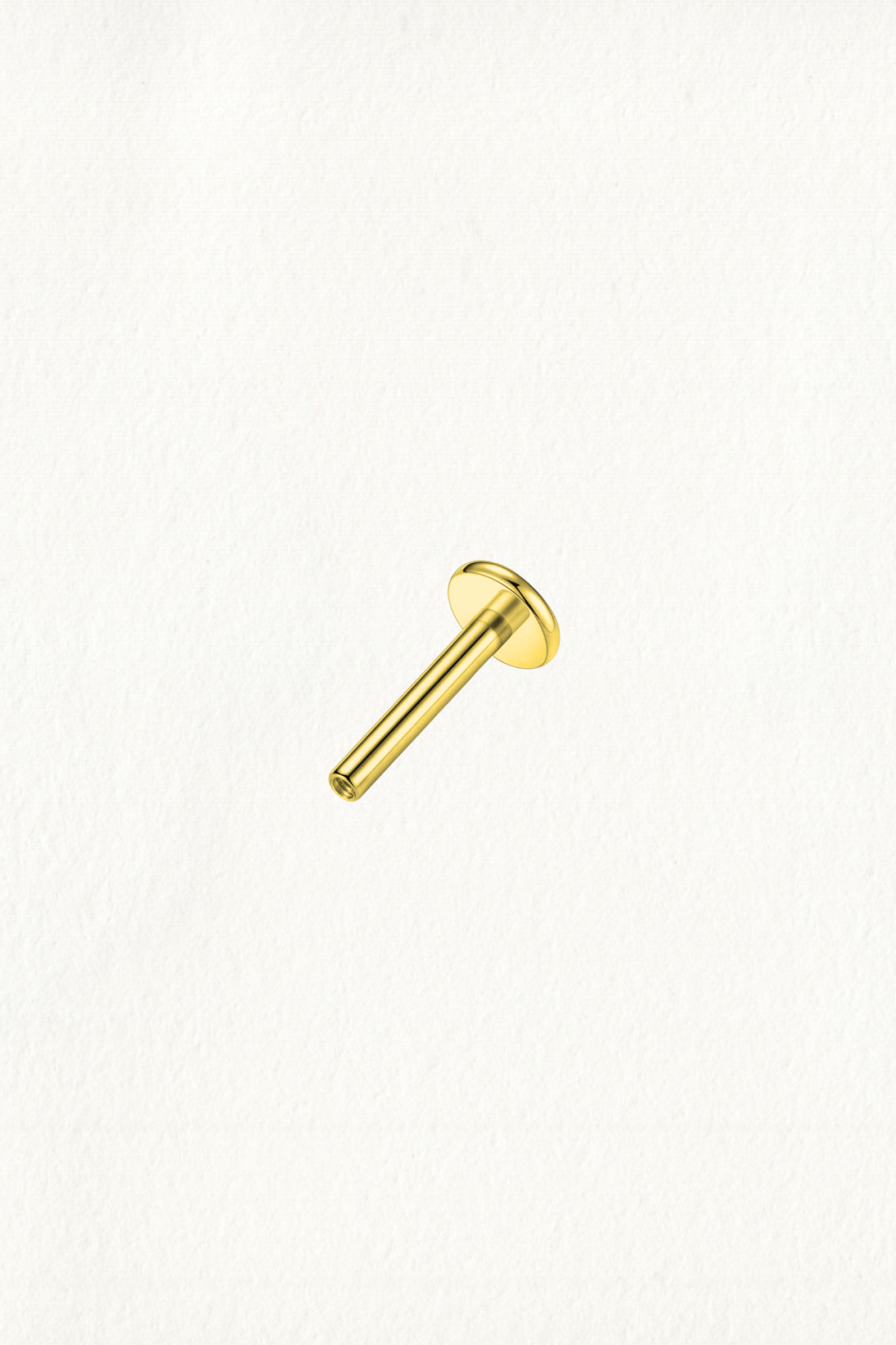 GOLD INTERNAL THREADING TITANIUM POST - Image 1