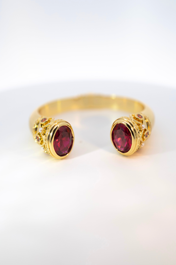 RUBY CUFF BRACELET