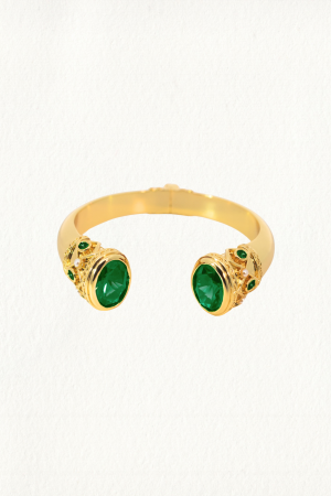 TSAVORITE CUFF BRACELET - Image 1