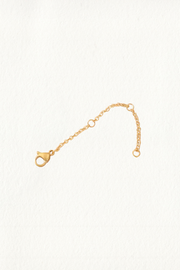 7.5 LOBSTER CLASP CHAIN EXTENDER (GOLD)