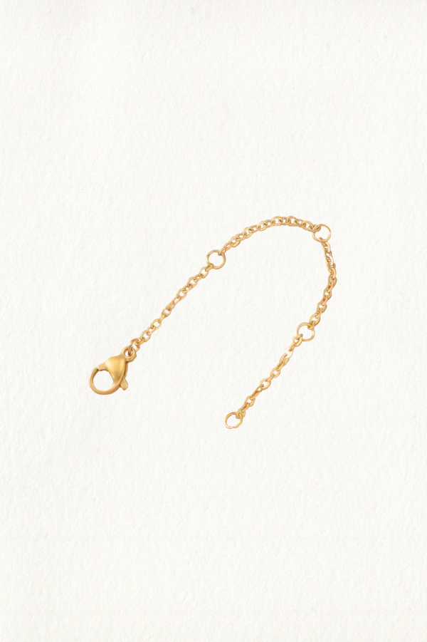 9.5 LOBSTER CLASP CHAIN EXTENDER (GOLD)