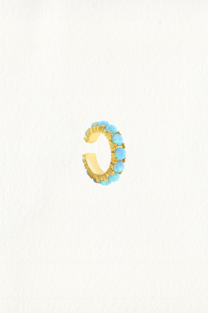 BLUE OPAL EAR CUFF