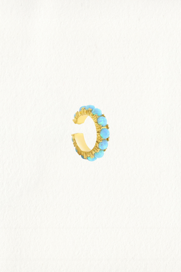 BLUE OPAL EAR CUFF
