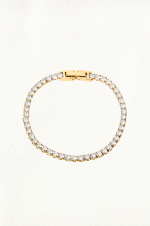 5MM GOLD ROUND TENNIS BRACELET