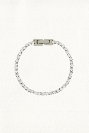 5MM SILVER ROUND TENNIS BRACELET