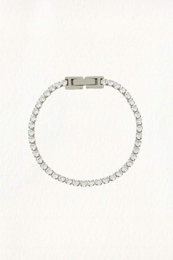 5MM SILVER ROUND TENNIS BRACELET